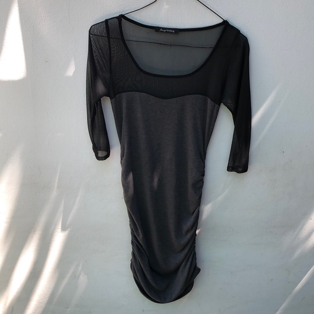 ☀️ Foreign Exchange Gray Dress